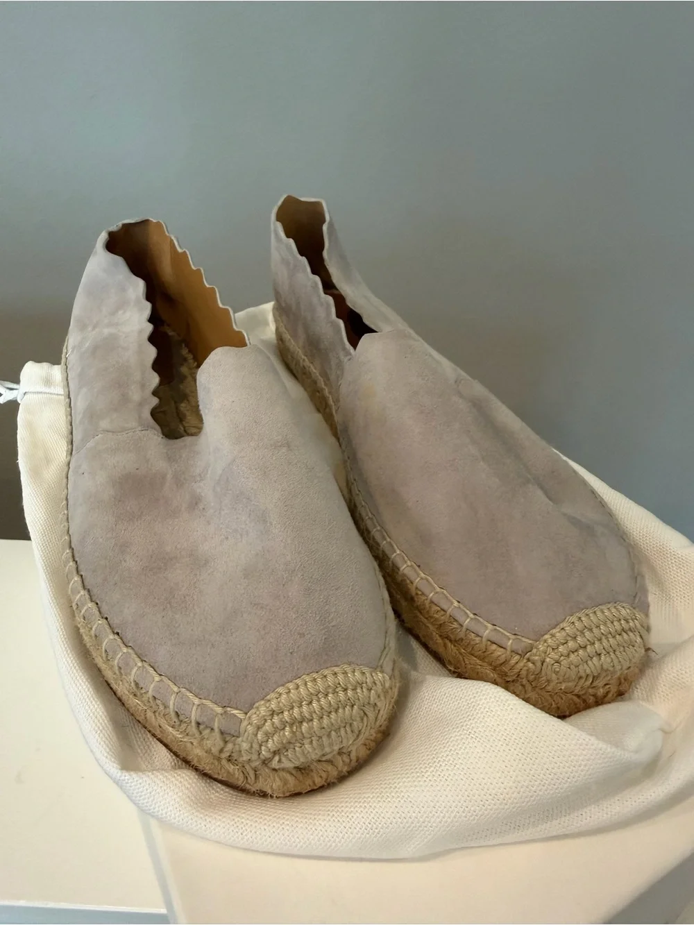 Brand new Chloe Lauren Flat Espadrille 38